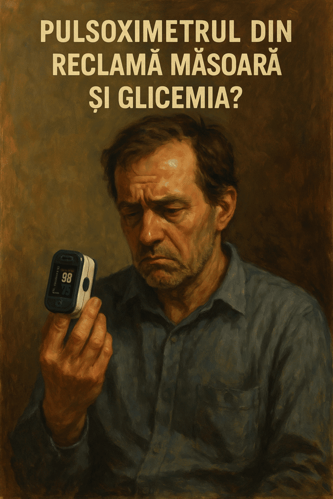 Pulsoximetrul din reclama masoara si glicemia