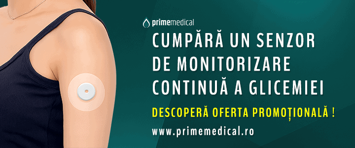 Senzor de monitorizare continua a glicemiei