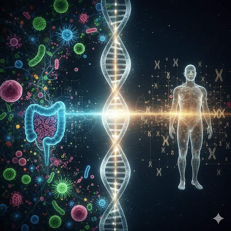 Microbiomul și genetica în longevitate