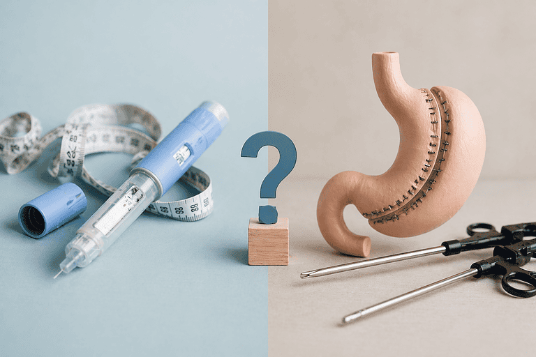 Injections vs bariatric surgery – what should we choose in 2026?